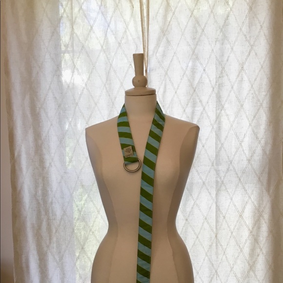 L.L. Bean striped belt - Picture 2 of 3